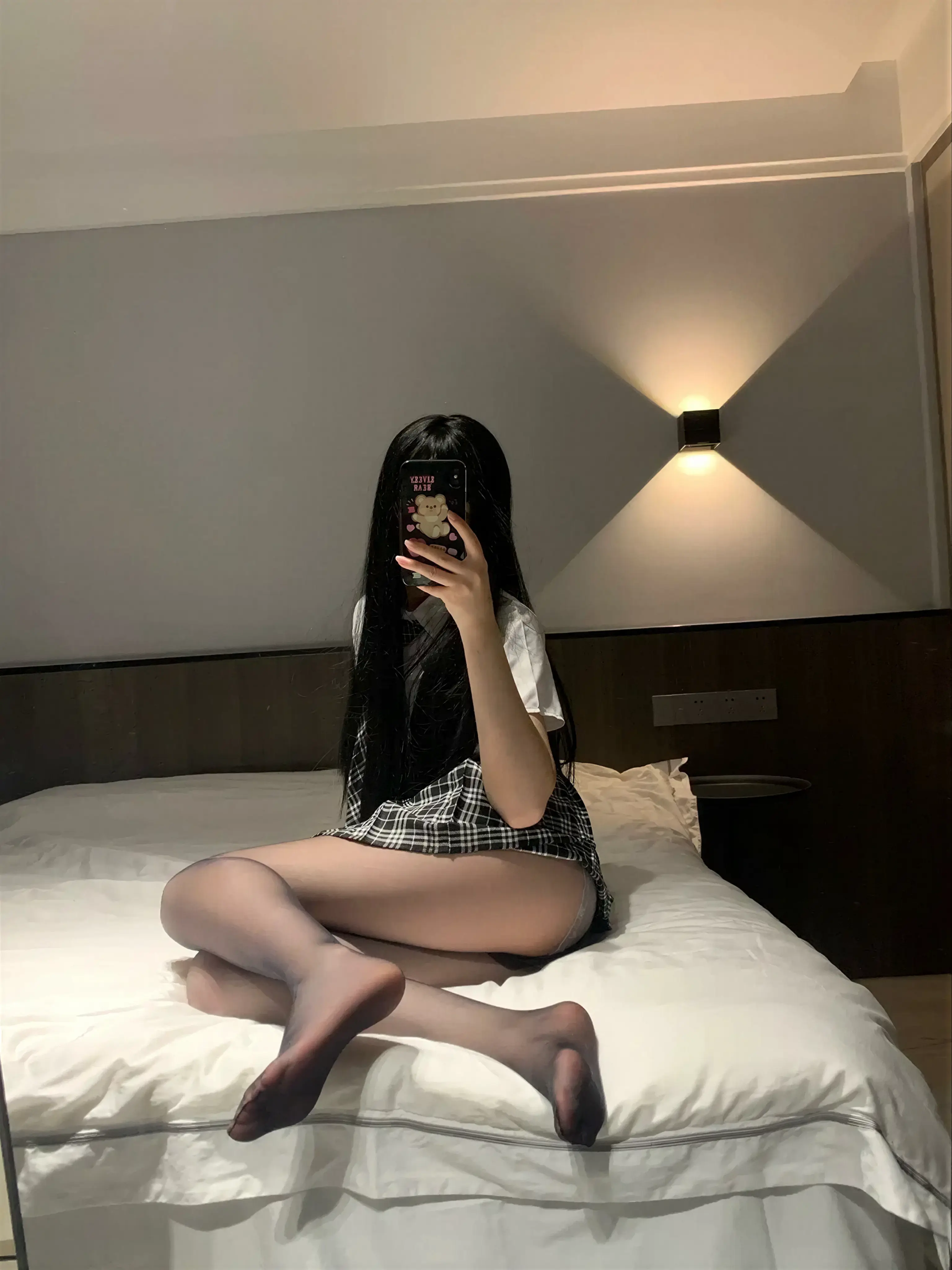 林扣弦 – 校服JK黑丝 59P